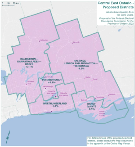 Image shows a map that is described in the written part of the submission.