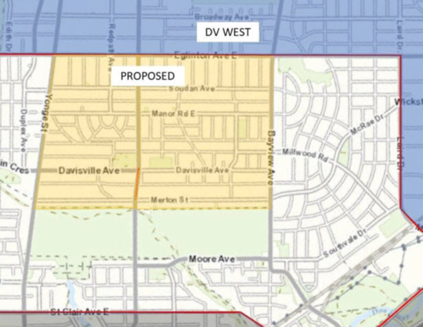 proposed realignment of riding and ward