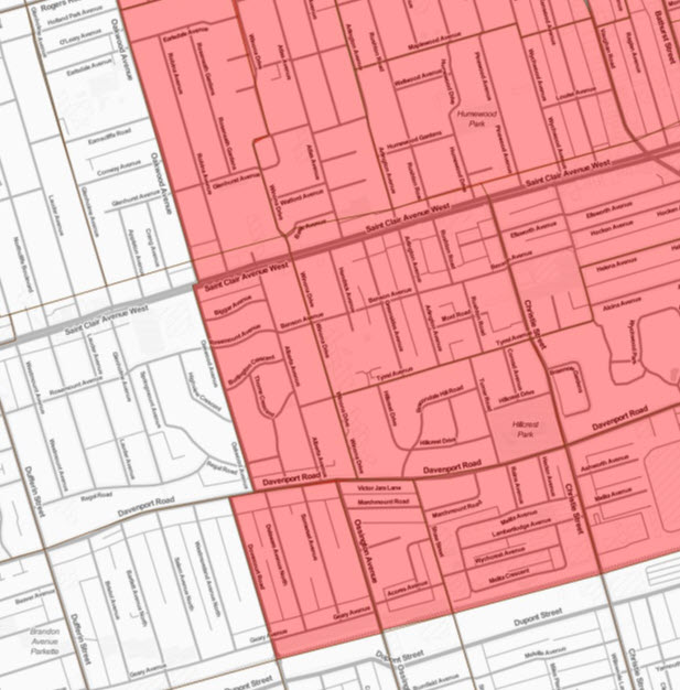 Toronto- St. Paul's Preferred Boundaries