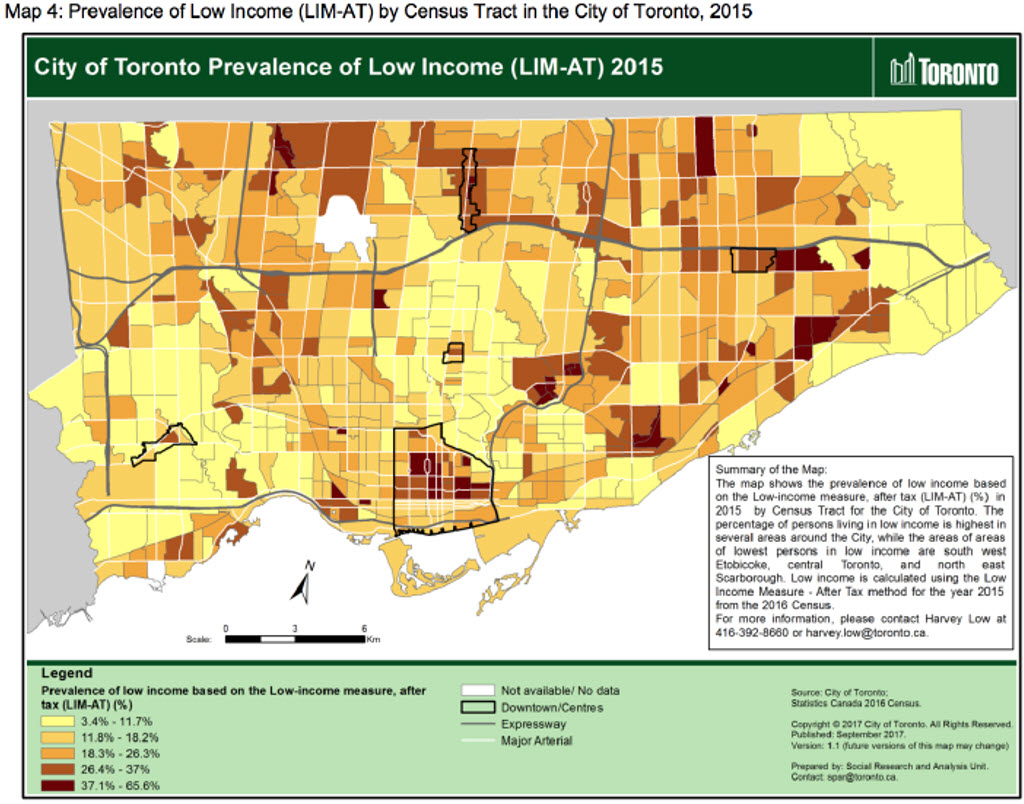 Image shows a map that is described in the written part of the submission.
