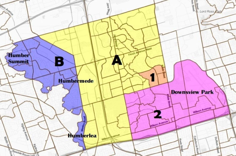 Image shows a map that is described in the written part of the submission.