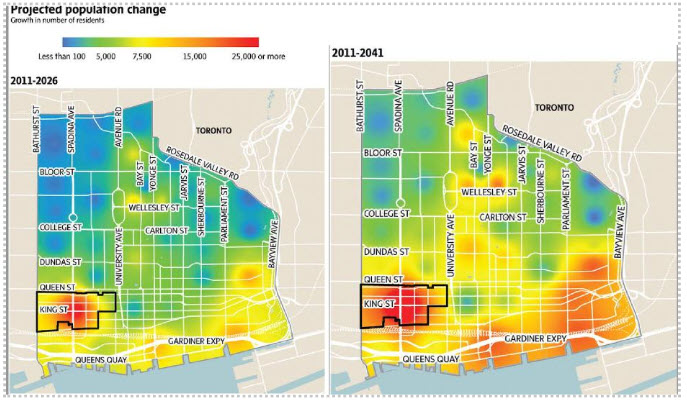 Image shows a map that is described in the written part of the submission.