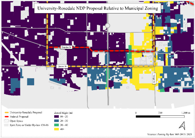 Image shows a map that is described in the written part of the submission.