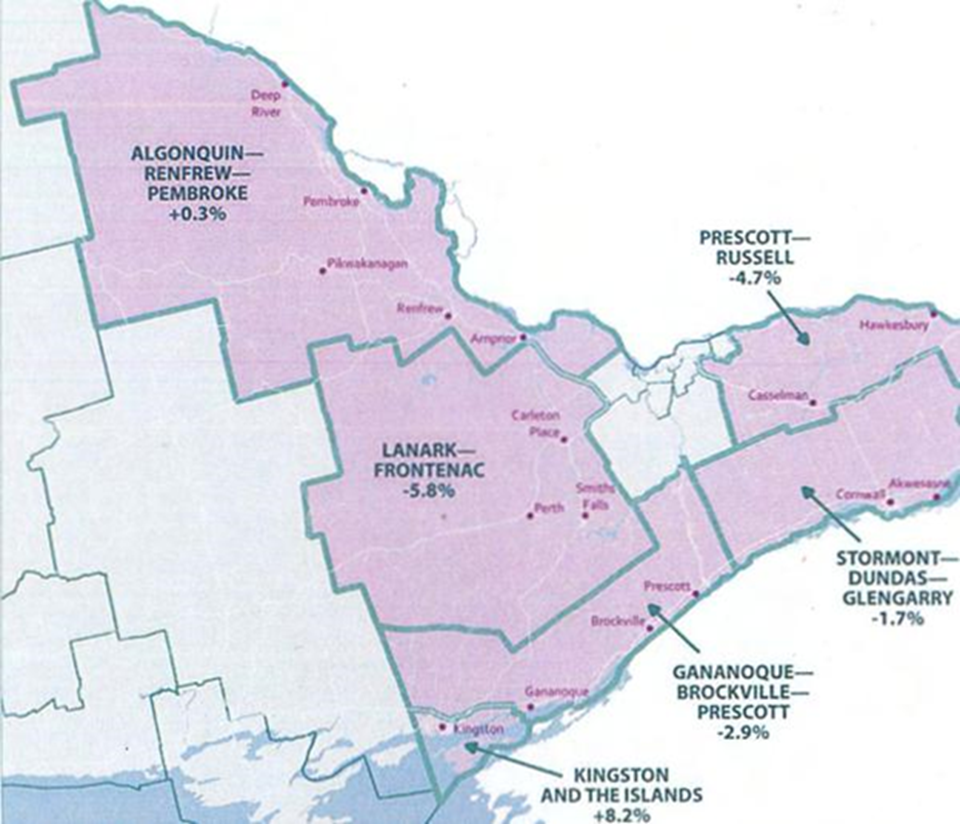 Image shows a map that is described in the written part of the submission.