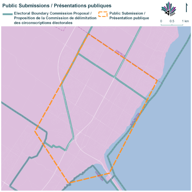 Image shows a map that is described in the written part of the submission.