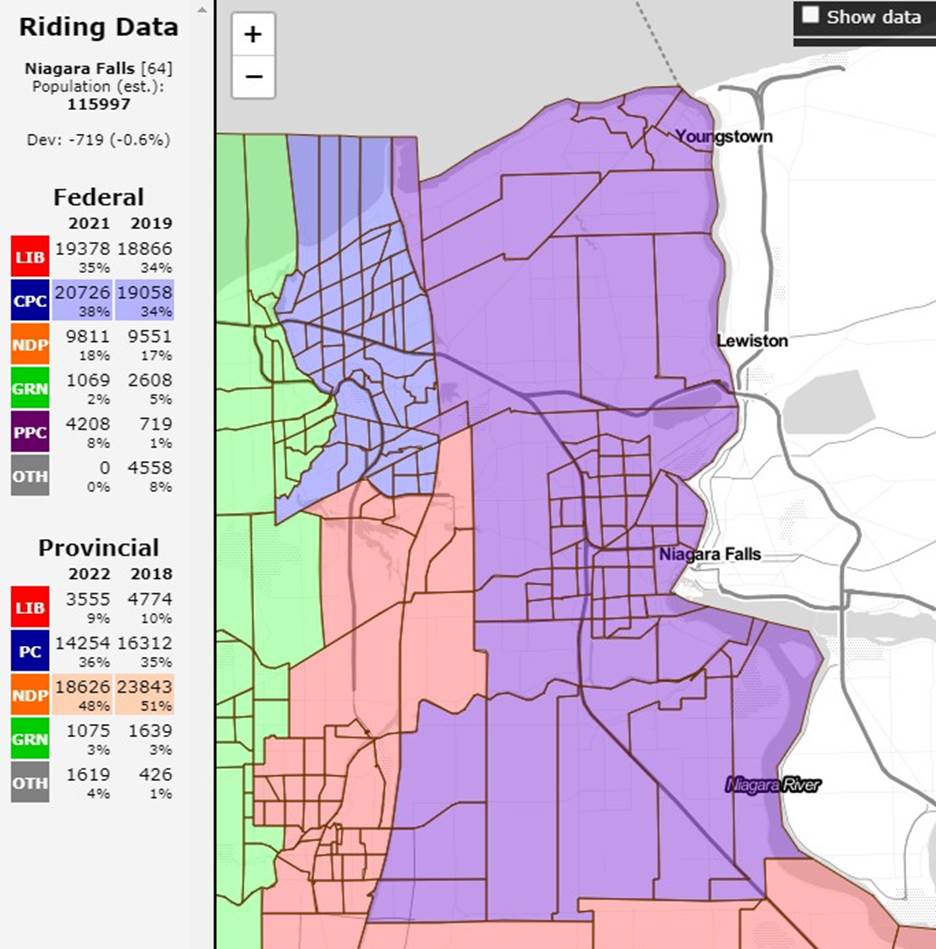 Image shows a map that is described in the written part of the submission.