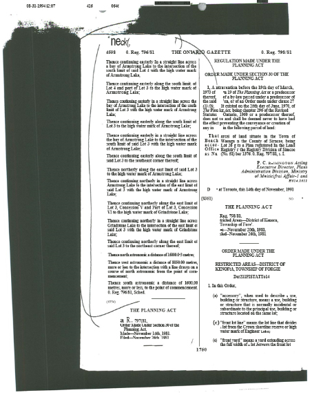 Image shows a map that is described in the written part of the submission.