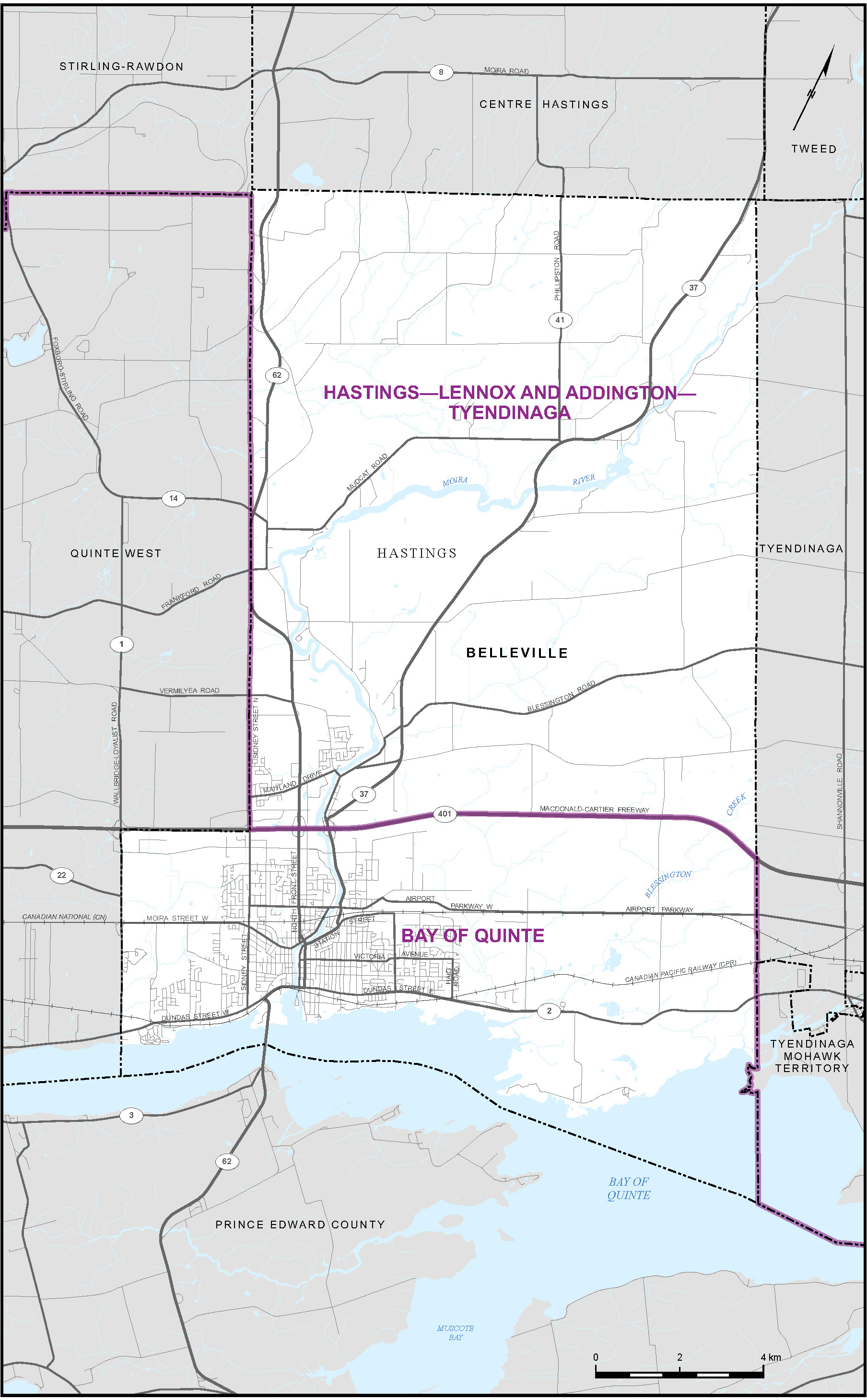 Map of City of Belleville (Map&nbsp;6)