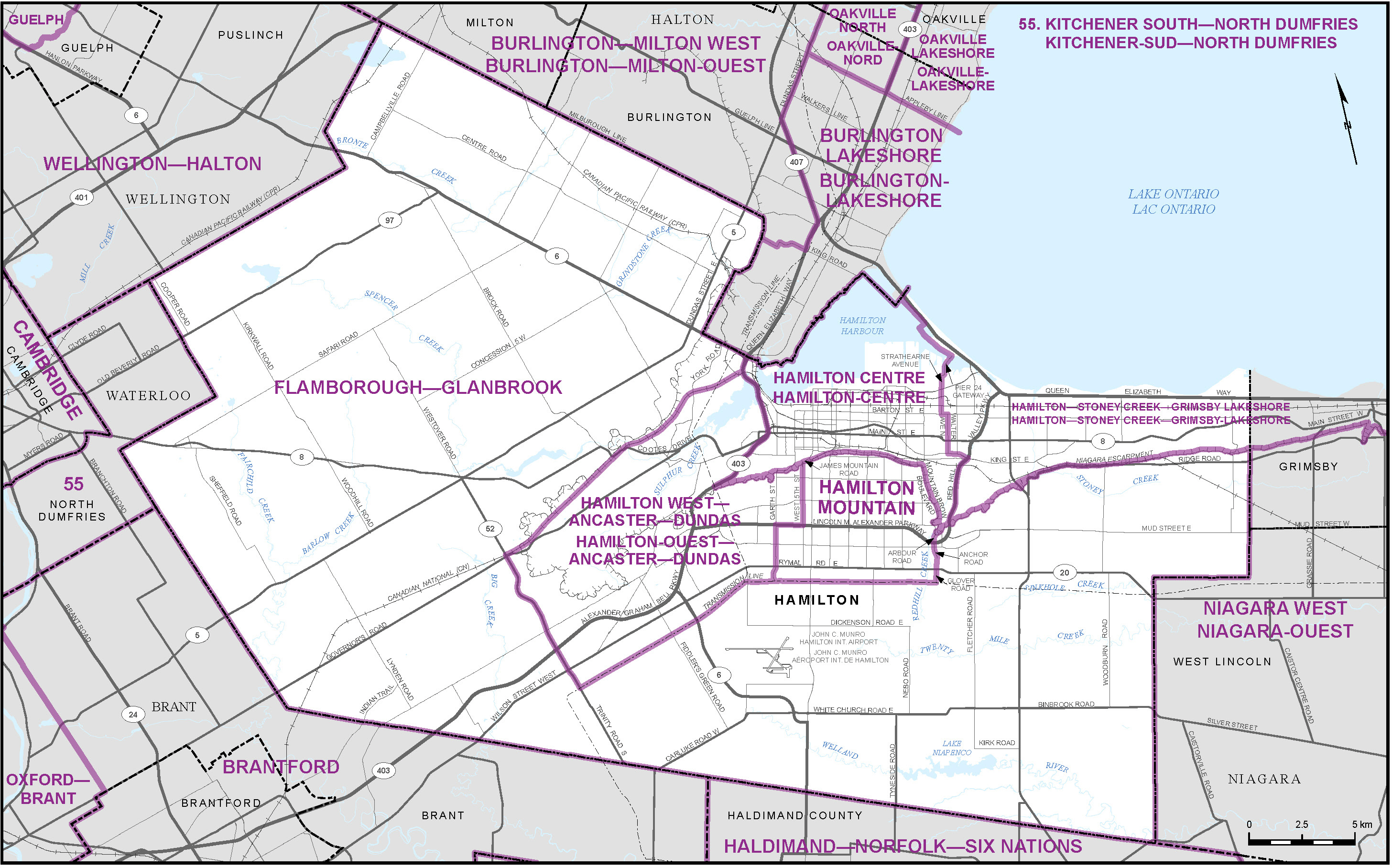Map of City of Hamilton (Map&nbsp;13)