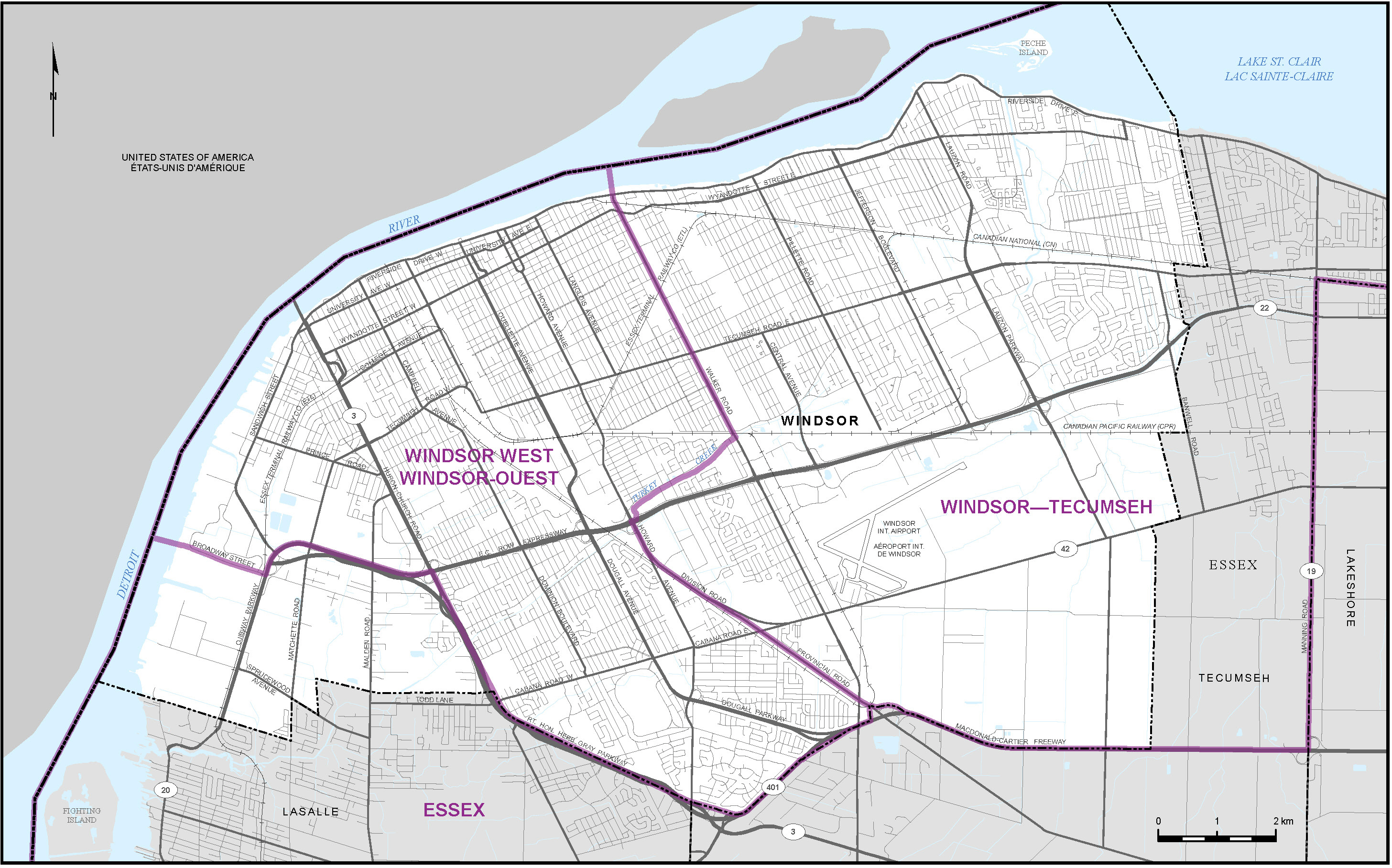 Map of City of Windsor (Map&nbsp;21)