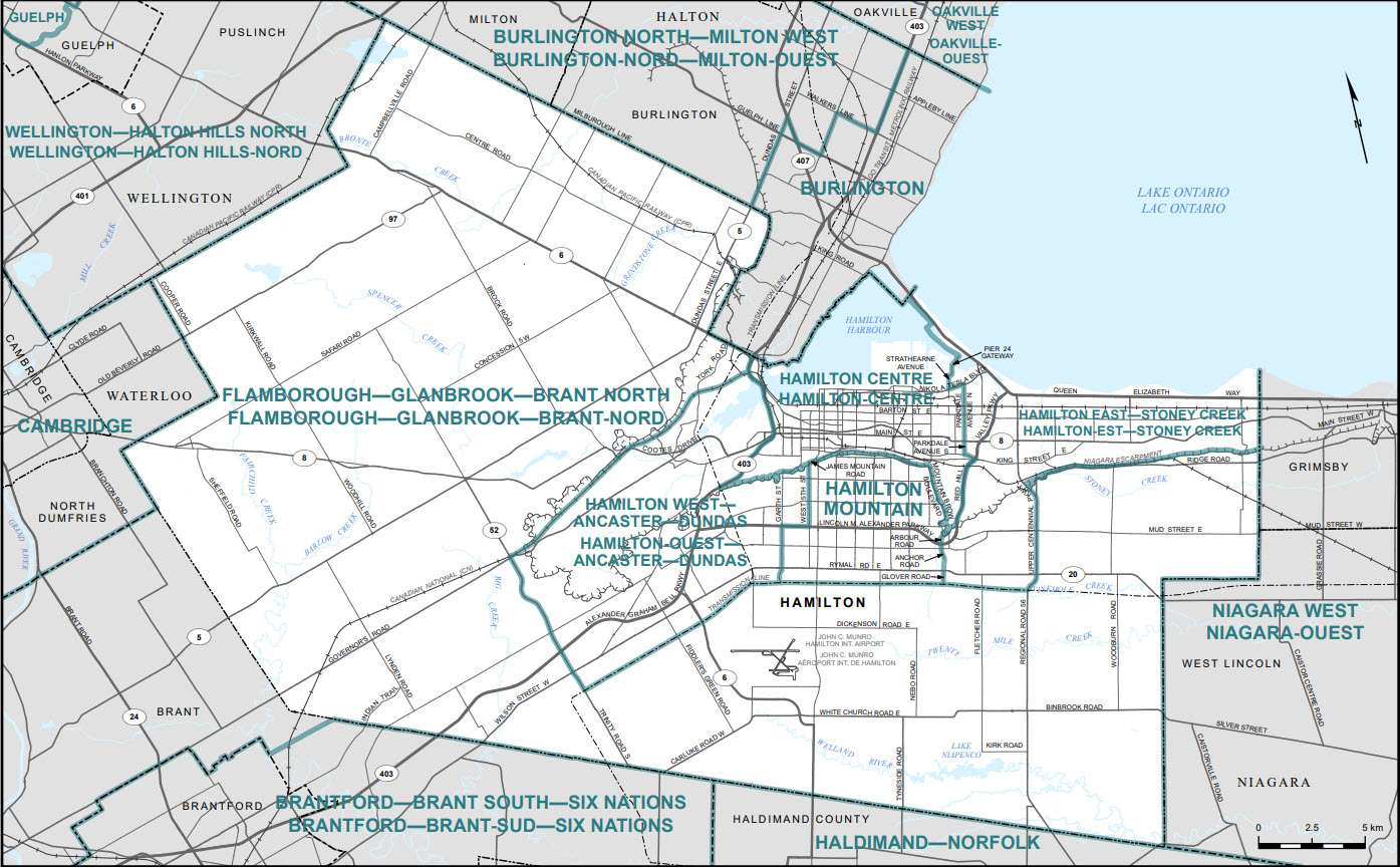 Map of City of Hamilton (Map&nbsp;13)