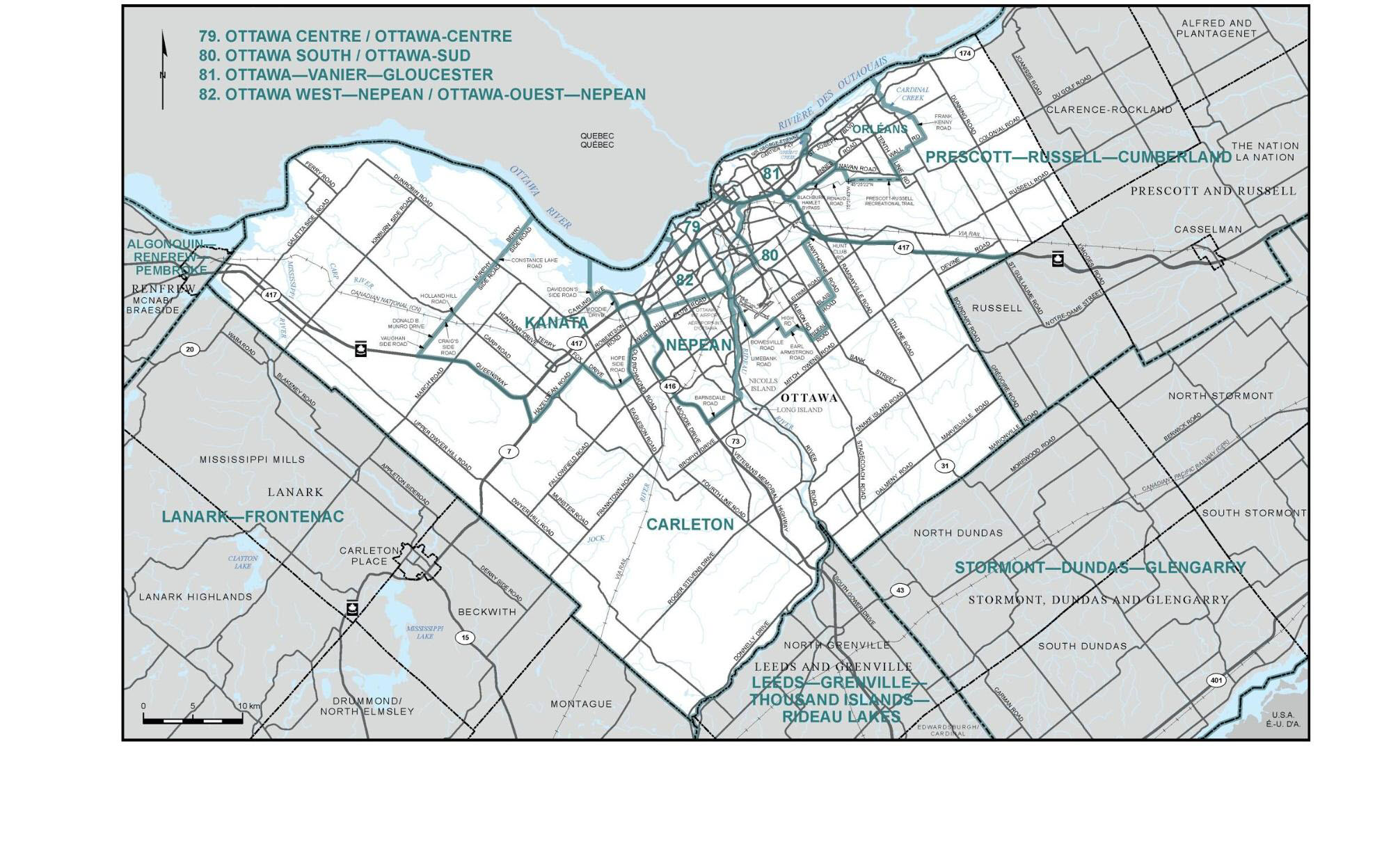 Map of City of Ottawa&nbsp;(Map&nbsp;15)