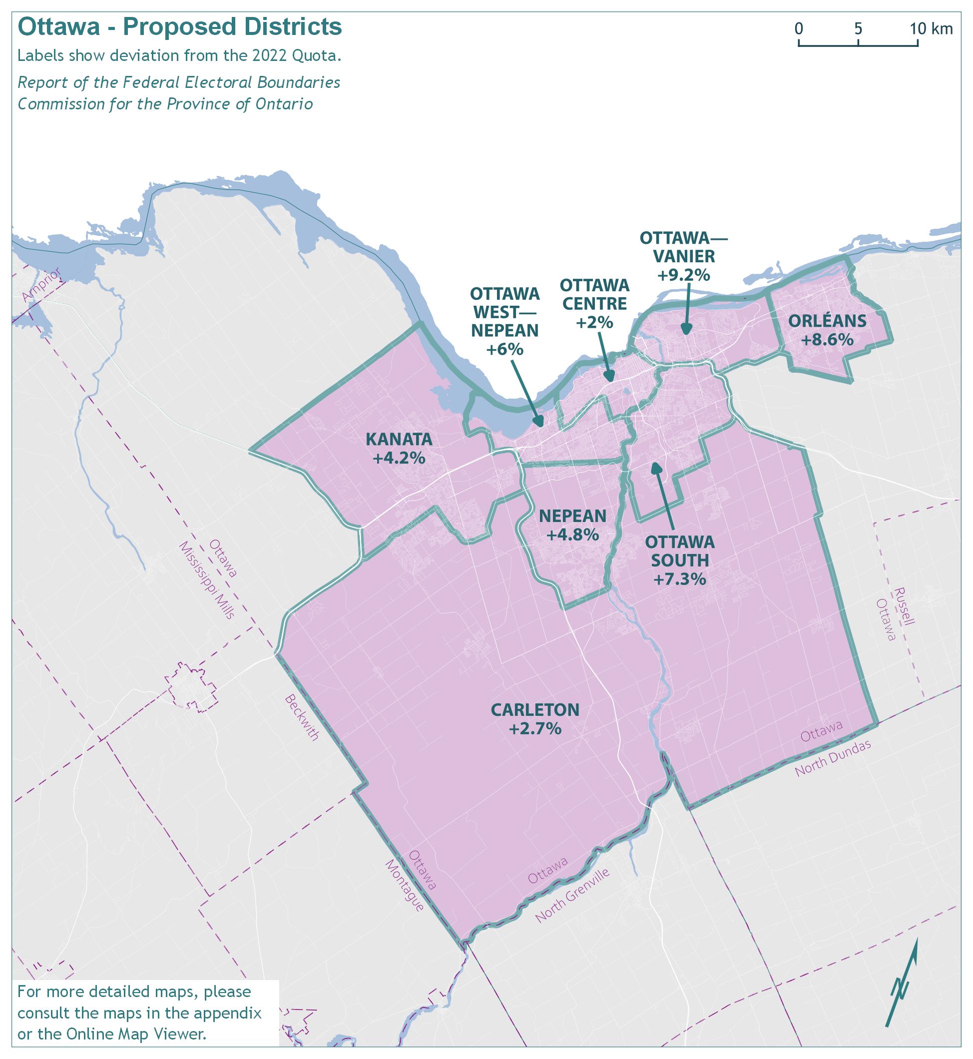Ottawa - Proposed Districts