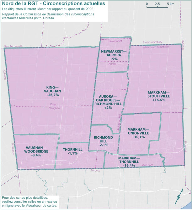 Nord de la RGT - Circonscriptions actuelles