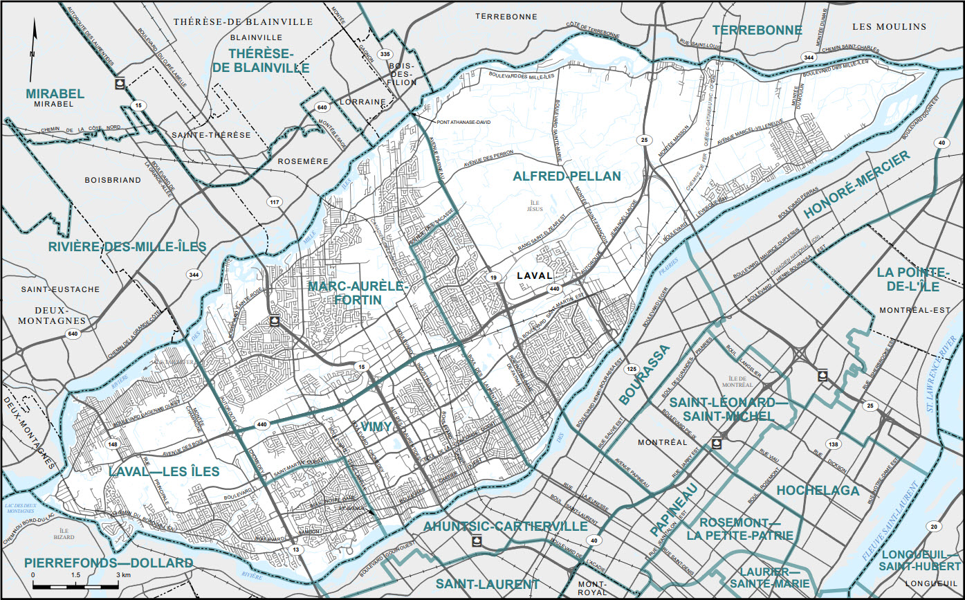 Map of City of Laval (Map&nbsp;11)