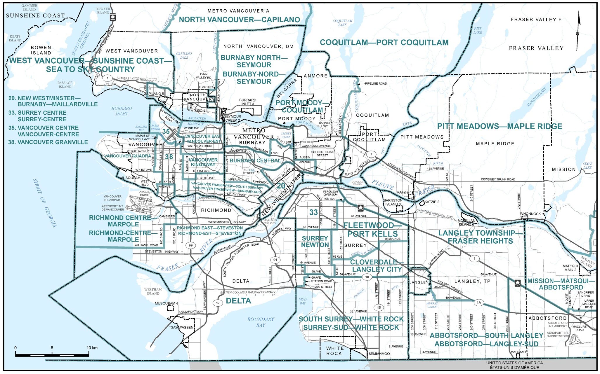 Map of City of Vancouver and Vicinity (Map 11)