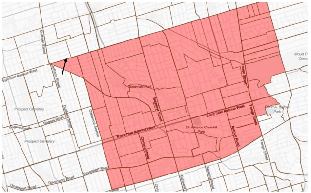 Toronto- St. Paul's Preferred Boundaries